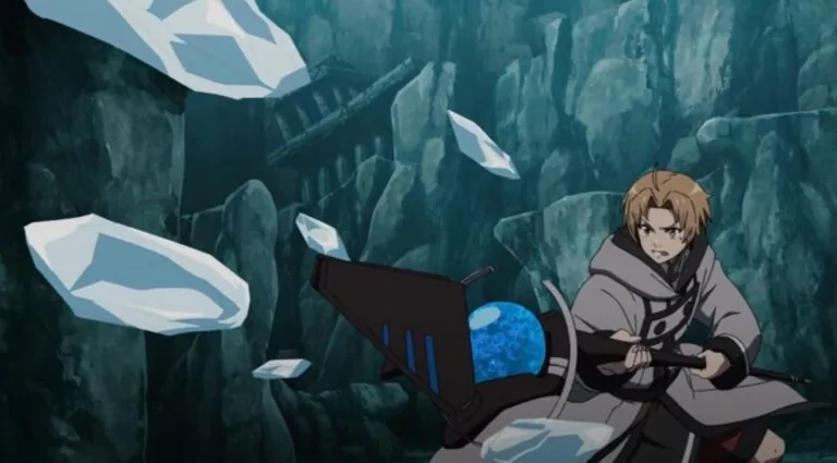 Момент из трейлера аниме Реинкарнация безработного: История о приключениях в другом мире